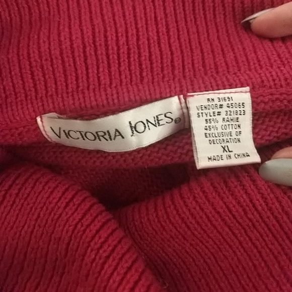 Vintage Ugly Christmas Sweater Tunic XL - Picture 5 of 5